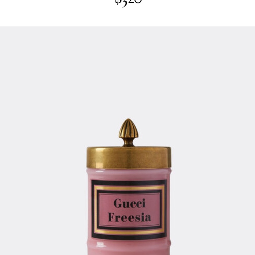 Brand new with box Gucci candle
